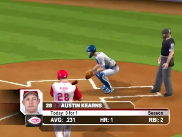 Major League Baseball 2K5 screen shot game playing